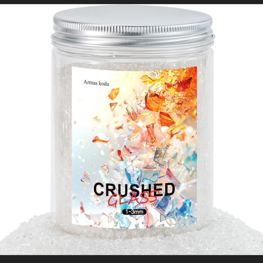 Fine Crushed Glass for Resin Art